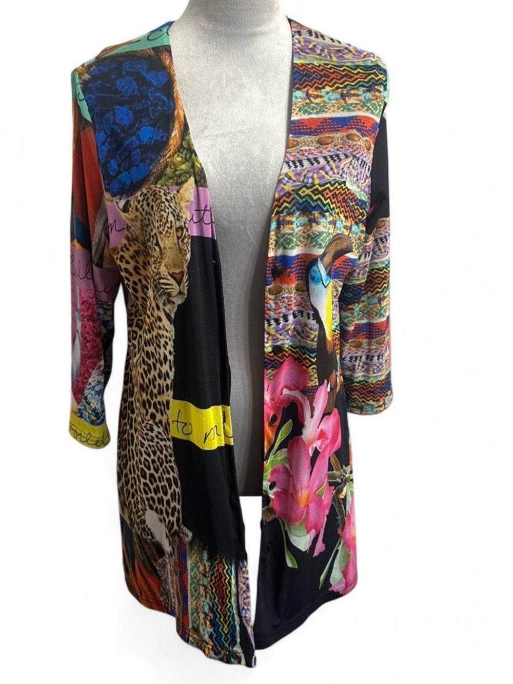 STUNNING vintage Simon Chang "The Collection" mesh mini dress/tunic! ✨